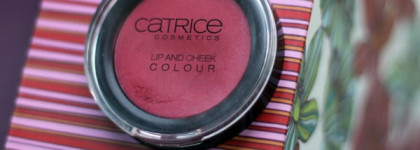 Catrice lip and cheek colour  neo geisha/румяна и блеск для губ по совместительству