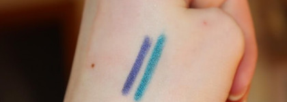 Ультрамарин и лазурь. Chanel Stylo Yeux Waterproof Long-Lasting Eyeliner №908 (Iris); №909 (Blue Metallique)