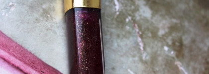 Назад в прошлое. Chanel Levres Scintillantes Glossimer - №487  (Etincelle).  Rouge Noir Holiday Collection 2015