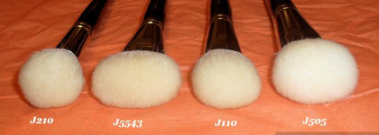 Беленькие японочки  Hakuhodo - кисти для лица (5 часть)