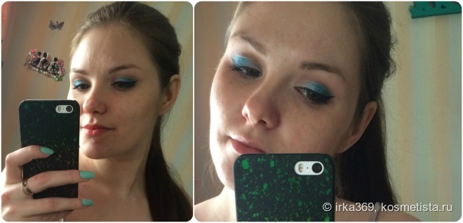 Оттенки заката в палетке Sleek MakeUP I-Divine Eyeshadow Palette 568 Sunset