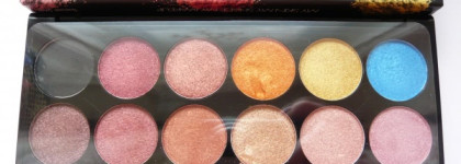 Оттенки заката в палетке Sleek MakeUP I-Divine Eyeshadow Palette 568 Sunset