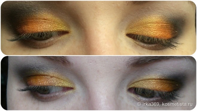 Оттенки заката в палетке Sleek MakeUP I-Divine Eyeshadow Palette 568 Sunset