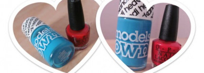 Летний дуэт  Models Own и Opi,  и мое разочарование