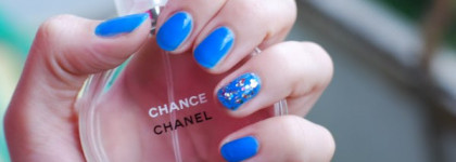 Golden Rose #241 и Essence Nail Art Special Effect Topper #02