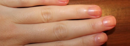 Натуральные ногти с Orly "Французский маникюр"