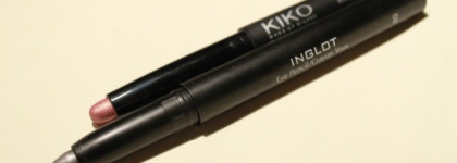 Карандаши-тени для глаз от Kiko Long lasting stick и Inglot Eye Pencil