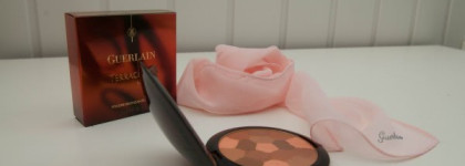 Guerlain Terracotta Light Sheer Bronzing Powder №03 brunettes & Guerlain Terracotta Brush Retractable Bronzing Powder Brush