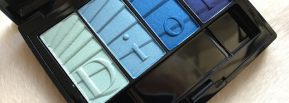 Dior Colour Gradation Eyeshadow Palette #001 Blue Gradation (весна 2017)