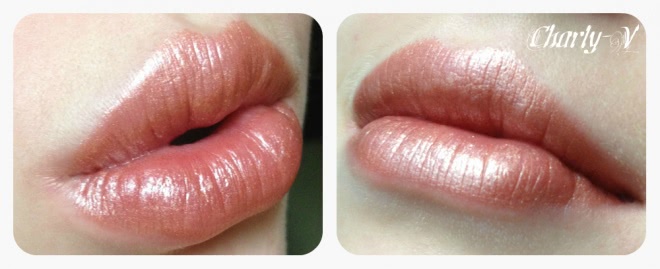 Belweder baume levres fluide gloss scintilliant levres protection soleil 20 SPF в оттенке розовое золото