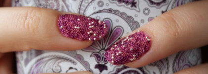 Caviar  маникюр с Dior Vernis Rose Aristocrate