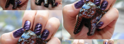 Продолжаю знакомиться с лаками Dance Legend - магнитный лак