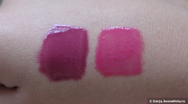 Лаки для губ Divage «Wonder glace Lip Polish» в оттенках №8 и №5