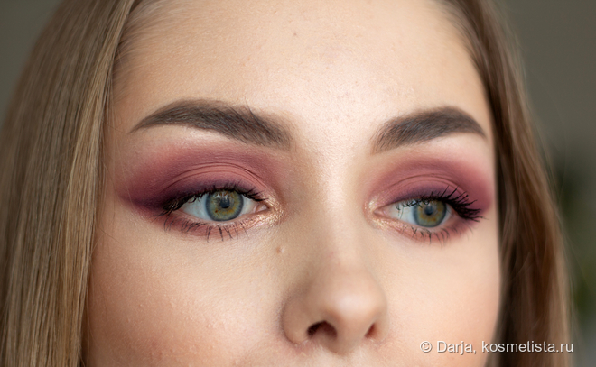 База под тени Etude House Proof 10 Eye Primer. Экстремальный тест на водостойкость + бонус: мини-туториал макияжа с палеткой Huda Beauty New Nude