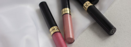 Max Factor Lipfinity 015 Etherial, 330 Essential Burgundy. Привет из прошлого