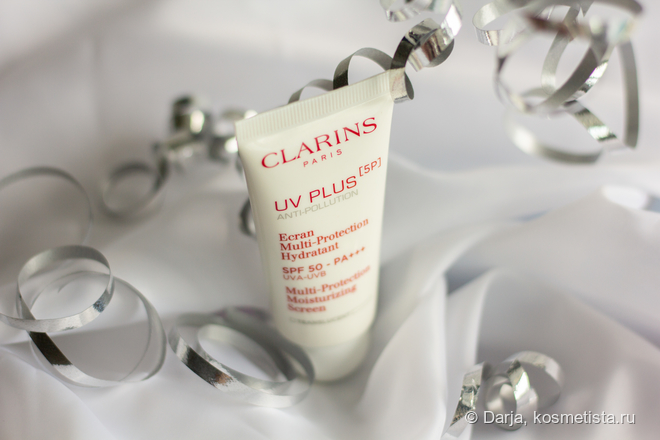 Clarins UV PLUS [5P] Anti-Pollution SPF 50 Translucent Увлажняющий ...