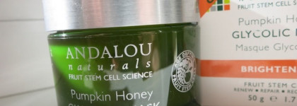 Andalou Naturals Glycolic Mask Pumpkin Honey Brightening - маска-пилинг с тыквой и медом
