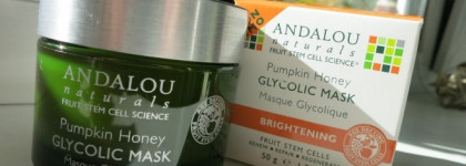 Andalou Naturals Glycolic Mask Pumpkin Honey Brightening - маска-пилинг с тыквой и медом
