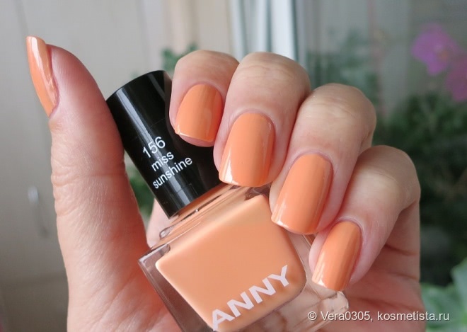 Anny Nail Polish Miss Sunshine #156 - морковь со сливками
