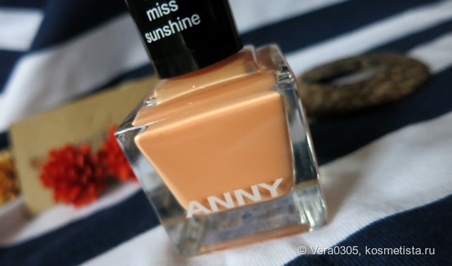 Anny Nail Polish Miss Sunshine #156 - морковь со сливками