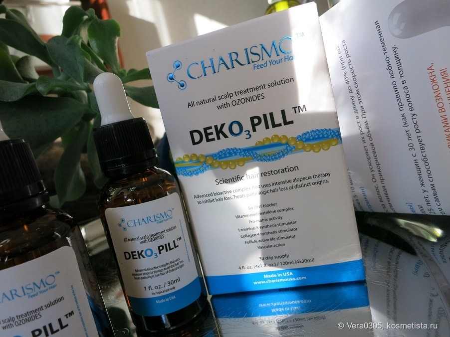 Charismo Dekopill - космецевтика от выпадения волос