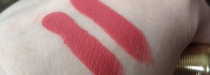 Kiko Ocean Feel Lipstick 02 Right Mauve и 03 Coral Inside