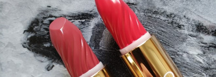 Kiko Ocean Feel Lipstick 02 Right Mauve и 03 Coral Inside