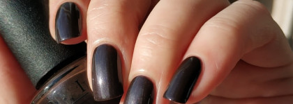 OPI Nail Lacquer HR F06 Love is Hot and Coal - осенний туманный кофе