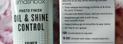 Smashbox Photo Finish Oil & Shine Control Primer и Studio Skin Full Coverage 24 Hour Foundation