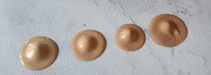 Clinique Even Better™ SPF 15 WN 01 flax, CN 10 alabaster, CN 28 ivory, CN 40 cream chamois - сравнение оттенков