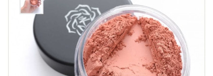 Kristall Minerals Cosmetics - матовые и сатиновые румяна, сравнение оттенков