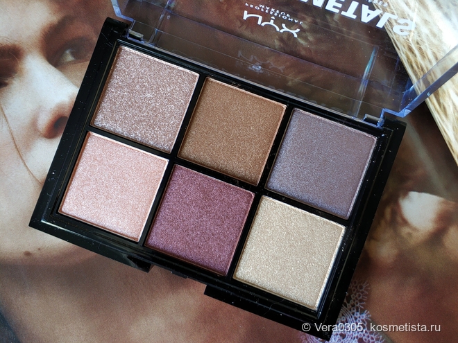 Nyx Cosmic Metals Eyeshadow Palette для взрослых глаз