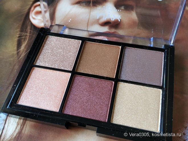 Nyx Cosmic Metals Eyeshadow Palette для взрослых глаз