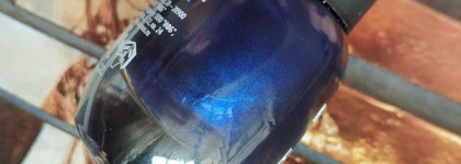 Осенний синий от Kapous nails и Morgan Taylor