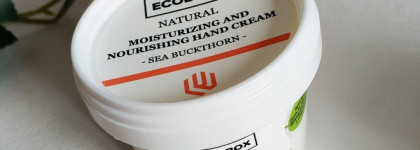 Ecobox Natural Body Scrub Coconut & Moisturizing and Nourishing Hand Cream Sea Buckthorn