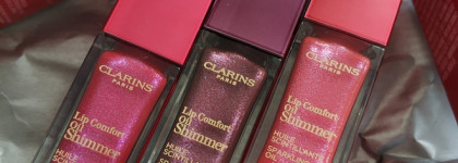 Clarins Lip Comfort Oil Shimmer 02, 04, 05 - назад в будущее