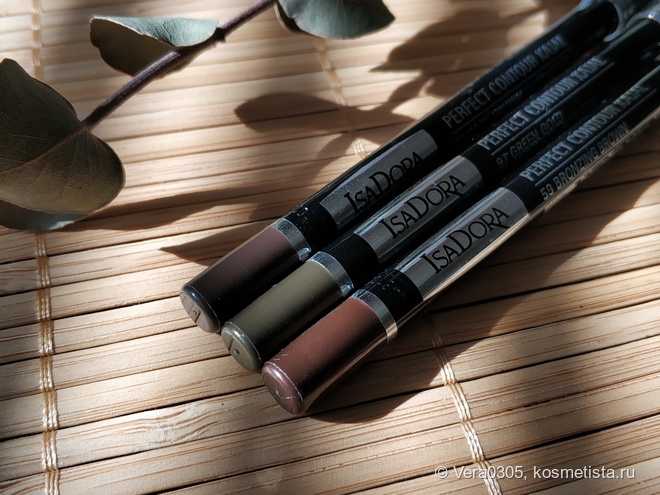 IsaDora Perfect Contour Kajal 59, 61, 97 - песнь о любви