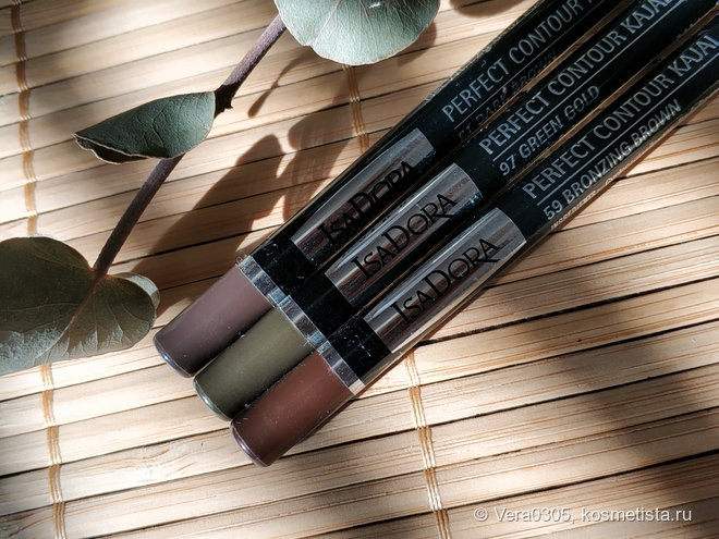 IsaDora Perfect Contour Kajal 59, 61, 97 - песнь о любви