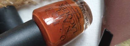 Рыжий октябрь на ногтях