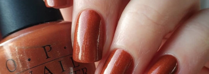 Рыжий октябрь на ногтях