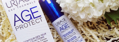 Uriage Age Protect Multi-Action Eye Contour and Multi-Action Fluid SPF30 - антиэйдж из аптеки