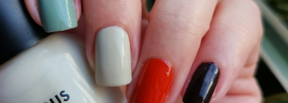 Маникюр по мотивам любимого платья