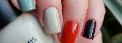 Маникюр по мотивам любимого платья