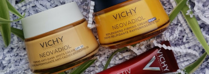 Vichy Neovadiol SPF50 и night & Liftactive eye care - антиэйдж до и после менопаузы
