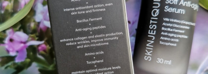 Skinjestique Soft Anti-aging Serum - омолаживающая пептидная сыворотка на коже 50+