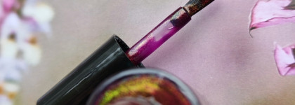 Grattol Molten Earth - зимняя черешня на ногтях