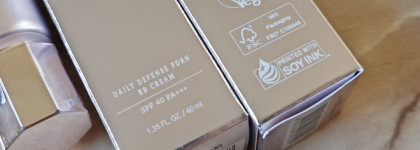 Dear Dahlia Daily Defense PDRN BB cream SPF 40 PA+++ Light Beige and Rosy Light на возрастной коже