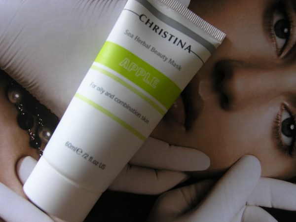 Вкусные увлажняющие маски от Christina: Sea Herbal Beauty Mask Green Apple и Sea Herbal Beauty Mask Vanilla