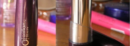 Три бюджетные разноцветные помады: Oriflame, L'oreal, Divage