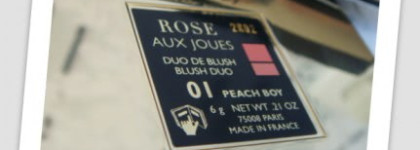 Осень в персиковом цвете. Guerlain Blush Duo 01 Peach Boy